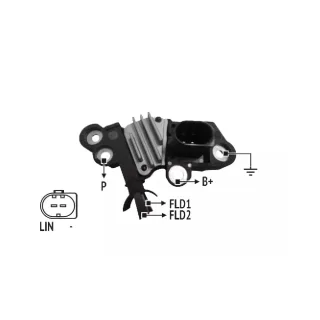 REGULADOR DE VOLTAJE BOSCH AUDI A4 A5 Q5 12V EQUIVALENCIAS  F00M346152  F00M346164  06H903803B 06H903803D(IMPORTADO)
