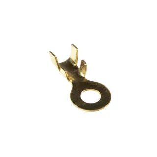 TERMINAL OJAL BRONCE 6.5MM - CABLE HASTA 6MM (100)