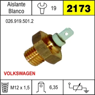 BULBO TEMPERATURA VW PARTIDA A FRIO