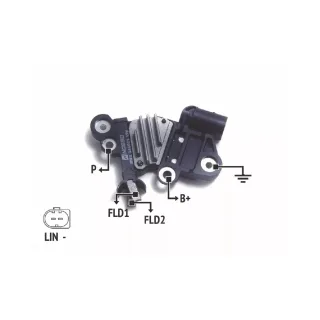 REGULADOR DE VOLTAJE 12V BOSCH M.BENZ C200- E200- E280- E300- E320 EQUIVALENCIAS F00M144288  F00M346008  F00M346021 F00M346037 	F00M346047   F00M34608