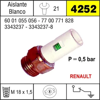 BULBO ACEITE RENAULT 11-19-21-CLIO-TRAFIC-EXPRESS DIESEL