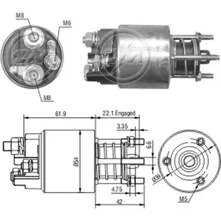SOLENOIDE MARELLI 12V. NISSAN PRIMERA 1.6 (+1996)