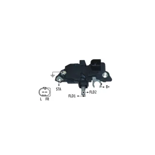 REGULADOR DE VOLTAJE 12V SERIE BOSCH IMPORTADO OEM = F00M346163