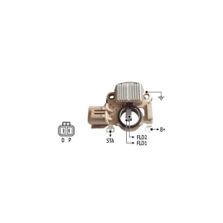 REGULADOR DE VOLTAJE 12V MITSUBISHI (IMPORTADO)