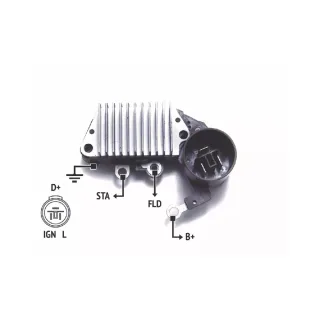 REGULADOR DE VOLTAJE 12V. NIPPONDENSO- CHEVROLET/ISUZU/SUZU (IMPORTADO)