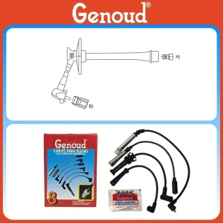 CABLE BUJIA TOYOTA CARINA E 2.0I 16V 92CELICA 2.2I 91/96MR2I