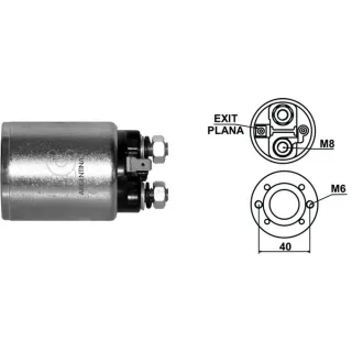 SOLENOIDE INDIEL 12V M.B.SPRINTER/CHEV.S10/BLAZER