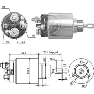 SOLENOIDE BOSCH 12V FIAT PALIO 1.6 16V