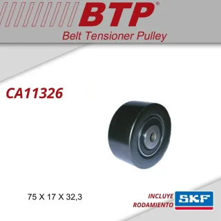 TENSOR POLY V TOYOTA HILUX SW4 4X2 3.0 TDI 177CV 1KD-FTV OEM: 166200L020 VKM 61086 534 0360 10  MEDIDAS: 75X32,3 INT: 17