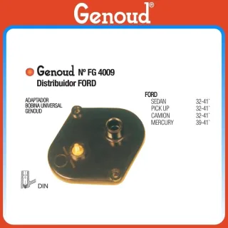 TAPA ADAPTADOR BOBINA UNIVERSAL FORD 37/41