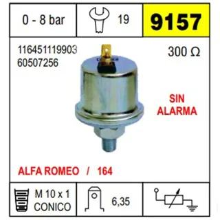 BULBO CEBOLLA ALFA ROMEO 164 SIN ALARMA
