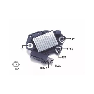 REGULADOR DE VOLTAJE  12V. RENAULT LOGAN- MEGANE II- SYMBOL (IMPORTADO)