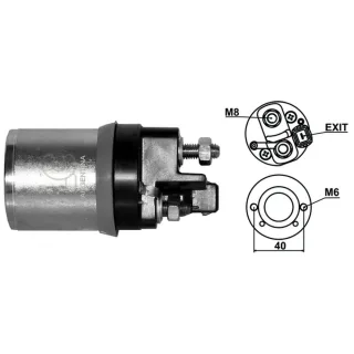 SOLENOIDE INDIEL 12V FORD SERIE F250 C/MOTOR MWM
