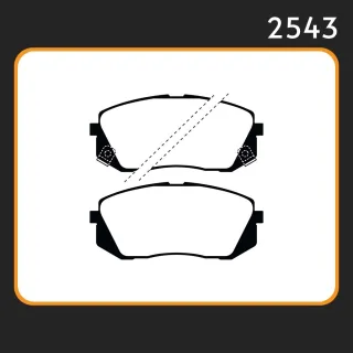PASTILLAS DE FRENO KIA SPORTAGE-  HYUNDAI TUCSON II 09/… LAR. 137.7 ANC. 60.95 ESP. 16.7 POSC. DEL. GUARDADO EQUIVALENCIAS 1831
