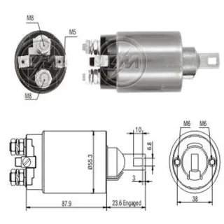 SOLENOIDE MITSUBISHI 12V -MAZDA DIESEL