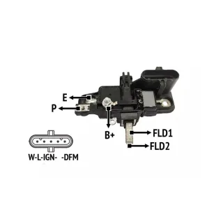 REGULADOR DE VOLTAJE 24V SERIE BOSCH IMPORTADO SCANIA