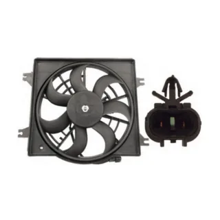 ELECTROVENTILADOR HYUNDAI ACCENT : 95'- 99'   CON ENC.  - FLUJO: ASPIRANTE -  SENTIDO GIRO: HORARIO - EXT: 310 - POTENCIA: 76 W - COD HELICE:
