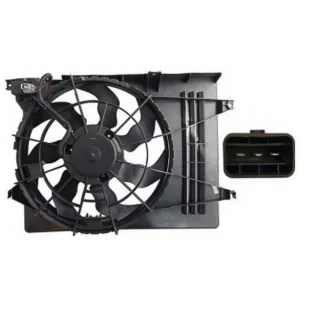 ELECTROVENTILADOR KIA: SPORTAGE: CRDI 2.0 DIESEL 05'- 10' | : 2.0 NAFTA >93'   CON ENC.  - FLUJO: ASPIRANTE -  SENTIDO GIRO: HORARIO - EXT: 465 - POTE