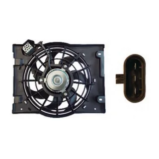 ELECTROVENTILADOR CHEVROLET: ASTRA 1.8 NAFTA 98'- 03' ; 2.0 NAFTA 97'- 12' ; 2.4 NAFTA 05'- 10'   CON ENC.  - FLUJO: ASPIRANTE -  SENTIDO GIRO: HORARI