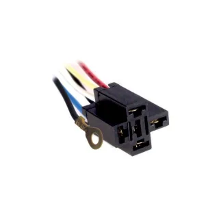 FICHA MINI RELAY 5 VIAS CABLE 2 MM C/CON.A MASA (10)