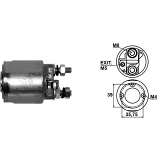 SOLENOIDE VALEO 12V PEUGEOT 206 12V.