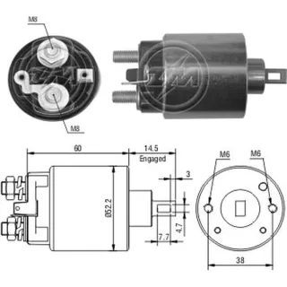 SOLENOIDE INDIEL 12V ESCORT-ORION-POINTER