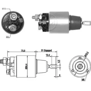 SOLENOIDE BOSCH 24V. M.BENZ 1317-1517-1115-1315-1721-1318