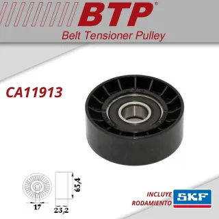 TENSOR POLY V TENSOR POLY V FIAT PALIO MOTOR FIRE 1.3 16V  FIAT PALIO SIENA MOTOR FIRE 1.6 16V OEM: 46756937 VKM32031 F-239686  MEDIDAS: 65.4X23. INT: