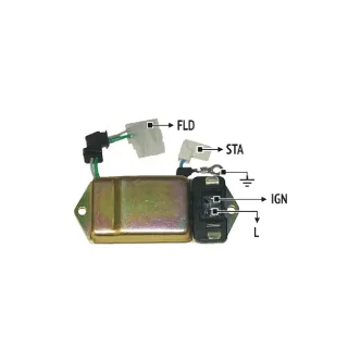 REGULADOR DE VOLTAJE INDIEL 12V RENAULT TRAFIC C/MOTOR 2.0 C/AIRE (NACIONAL)