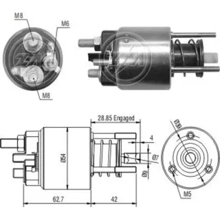 SOLENOIDE MARELLI 12V DUCATO 2.8 TDI/IVECO DAILY