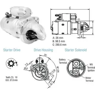 ARRANQUE VW 13-150 13-180 12V
