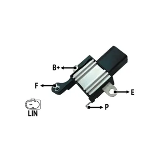 REGULADOR DE VOLTAJE NIPPONDENSO TOYOTA CAMRY 12V (IMPORTADO)
