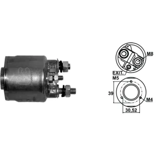 SOLENOIDE VALEO 12V RENAULT-PEUGEOT-CITROEN