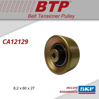 TENSOR POLY V PEUGEOT 206-306-PARTNER / CITROEN C2-C3 MOTOR 1.9 DIESEL Y 307 MOTOR 1.6 16V OEM: 5751.91 VKM 33042  MEDIDAS: 60X27 INT: 8.2