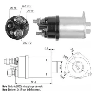 SOLENOIDE DELCO REMY 12V SCANIA 42MT
