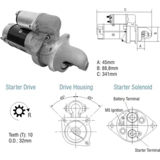 ARRANQUE CUMMINS 12V