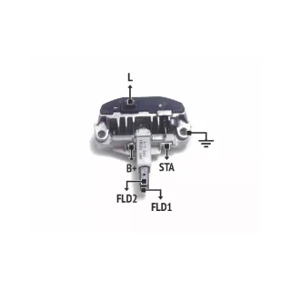 REGULADOR DE VOLTAJE  VOLVO 12V. BOSCH (IMPORTADO)
