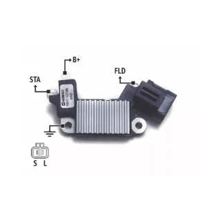 REGULADOR DE VOLTAJE 12V.HITACHI- CORSA DIESEL/NISSAN 240SX (IMPORTADO)
