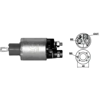 SOLENOIDE INDIEL 12V CHEV.D20 MWM/SILVERADO/BLAZER/FORD P.UP