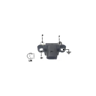 REGULADOR DE VOLTAJE SISTEMA MITSUBISHI SOFT START 12V (IMPORTADO)
