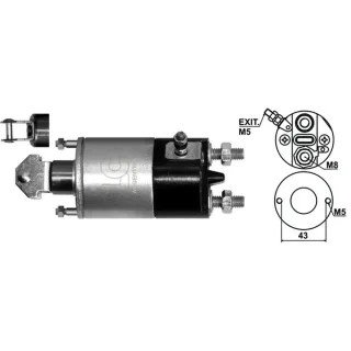 SOLENOIDE TRIA 12V DODGE 1500 (1978 AL 1980)