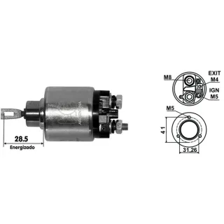 SOLENOIDE BOSCH 12V M.B.200/230 SLK/KOMPRESSOR/SPRINTER