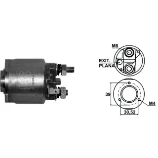 SOLENOIDE VALEO 12V RENAULT 19 CITROEN AX-C15 PEUGEOT 205