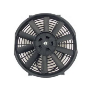 ELECTROVENTILADOR UNIVERSAL FLUJO: ASP. - SOP. | GIRO: HOR. - ANTIHOR. |  EXT. 10" | VOLTAJE: 24 V | POT. 90 W | CAUDAL: 1358 M3|H | ALTURA: 65 MM | A