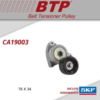 TENSOR POLY V HONDA CIVIC 2.0  CRV MOTOR 2.4  ACCORD MOTOR 2.4 OEM: 31170-RAAA02 VKM 63004 534 0261 10  MEDIDAS: 76X34