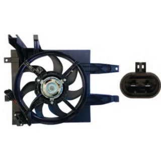 ELECTROVENTILADOR FIAT: IDEA || PALIO || SIENA || STRADA WEEKEND   CON ENC.  - FLUJO: ASPIRANTE -  SENTIDO GIRO: HORARIO - EXT: 335 - POTENCIA: 194,4 