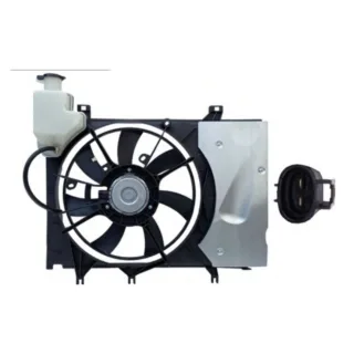 ELECTROVENTILADOR TOYOTA ETIOS : 1.5 NAFTA >13'   ENCAUSADO  - FLUJO: ASPIRANTE  -  SENTIDO GIRO: ANTI-HORARIO - EXT: 354 - POTENCIA: 96 W - COD HELIC