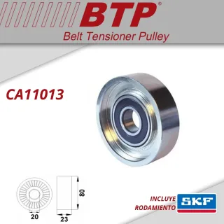 TENSOR POLY V FIAT PALIO-SIENA 1.7D A/ACOND ALFA ROMEO 164 2.0 16V (DESDE´92) OEM: 7702173 VKM 32009 F- 631122  MEDIDAS: 80X23 INT: 20