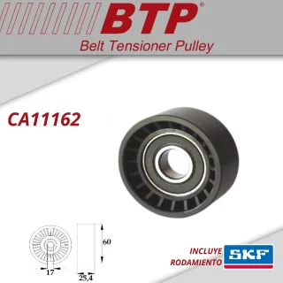 TENSOR POLY V RENAULT CLIO MOTOR 1.4 E7J626 CON AA Y DH CLIO II 1.4 E7J, KJ7J, 1.4 16V K4J, 1.6 K7M CON A-A Y DH  KANGOO LOGAN K4M KM /MEGANE-SCENIC 1