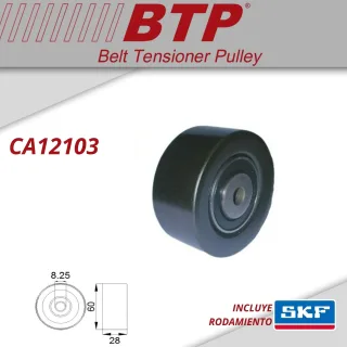 TENSOR POLY V PEUGEOT REPARACIÓN DEL CA11035 OEM: 5751.47 VKM 33005 F-122661 F-124144 MEDIDAS: 60X28 INT: 8.25